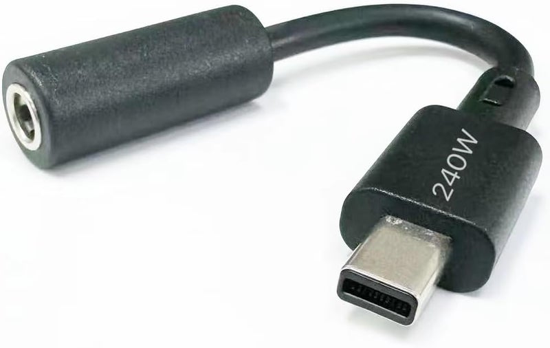 SlimQ Changer DC Adapter Connector Mini Port Compatible with 𝗔𝗦𝗨𝗦 G14/G16/G18 2024-2025 - Image 1